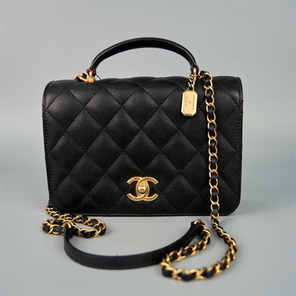 Túi Chanel WOC đen (C4P1TT9A) sz20 (HC) +