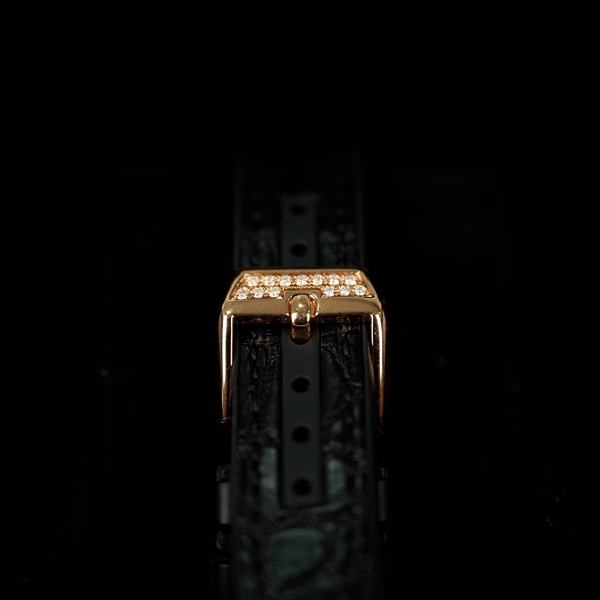 Đồng hồ Franck Muller vàng nguyên dây đen 211 (HC) KG+