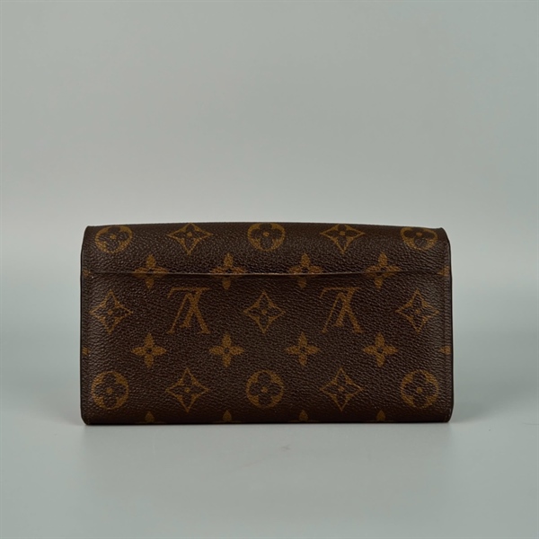 Ví LV Hoa nâu lòng hồng (PN) +