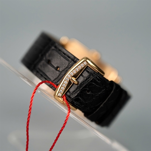 Đồng hồ Franck Muller Master Square 6002 sz33 quai đen có giấy kiểm định (No515) sz32 (HC)+