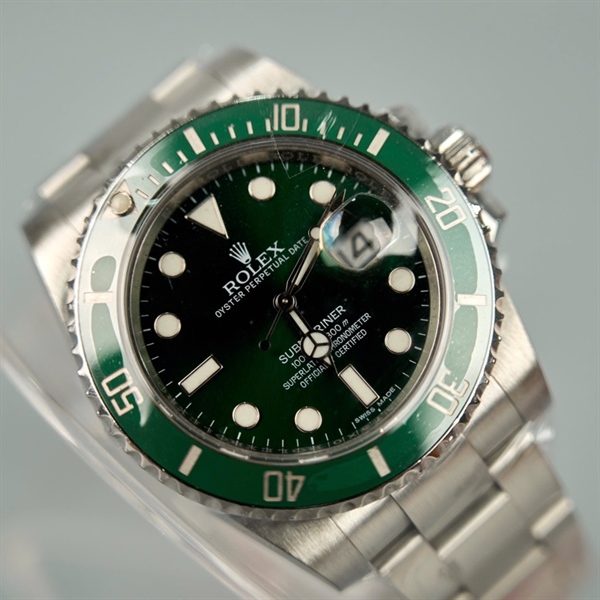 Đồng hồ Rolex mặt tròn màu xanh (56S373X0) (HC) +