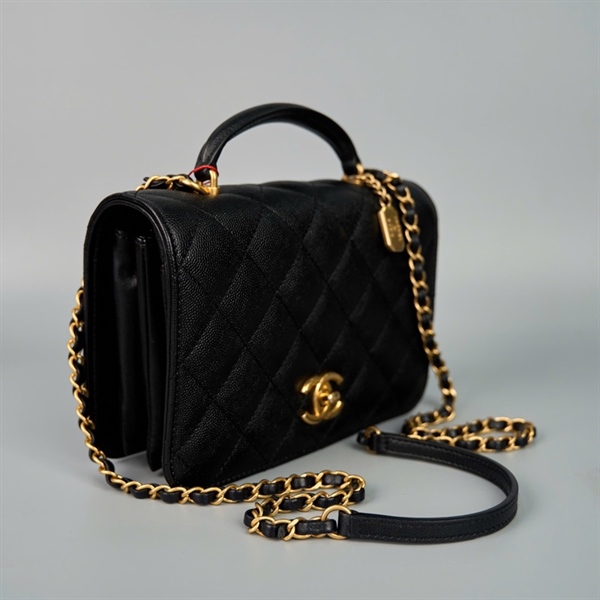 Túi Chanel WOC đen (C4P1TT9A) sz20 (HC) +