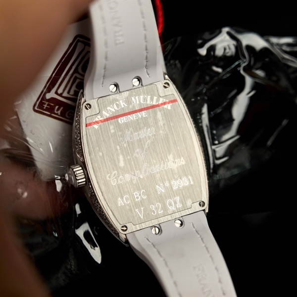 Đồng hồ Franck Muller mặt đá full kim dây trắng 2931 (HC)+