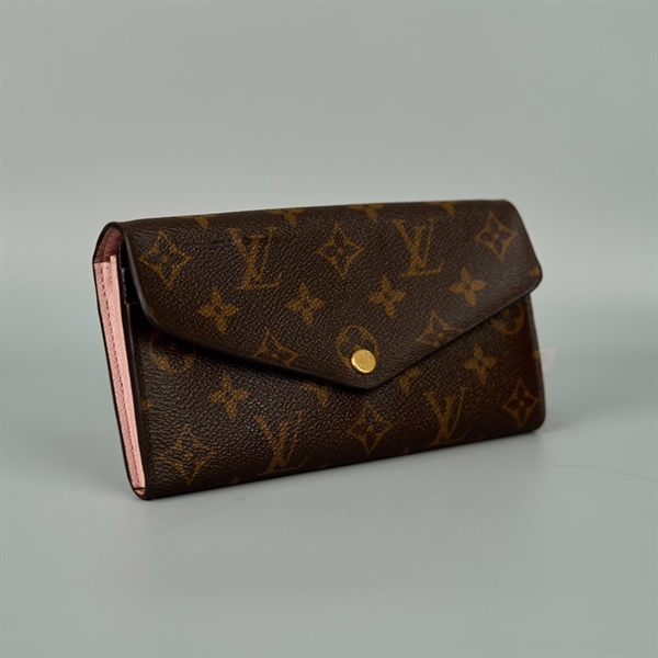 Ví LV Hoa nâu lòng hồng (PN) +