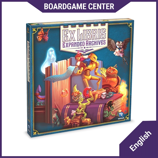 Bộ trò chơi Boardgame - Ex Libris: Expanded Archives (2023) These Assistants have powerful abilities that will aid your research and study inside