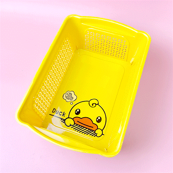 Rổ chữ nhật vịt vàng