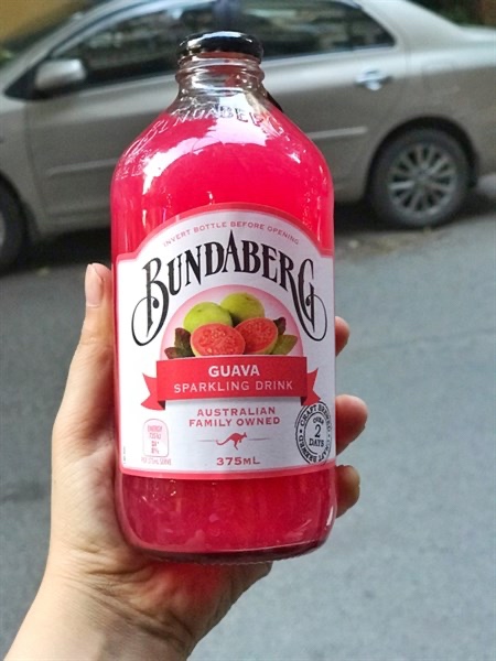 Nước trái cây lên men có ga Bundaberg vị ổi