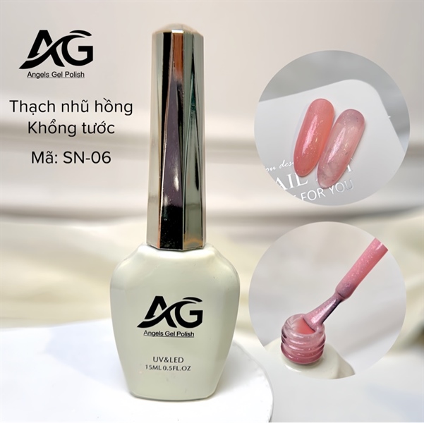 Sơn gel chuỗi màu nhũ gạo