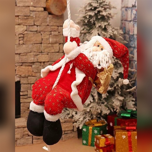 Ông già Noel đu dây trang trí giáng sinh