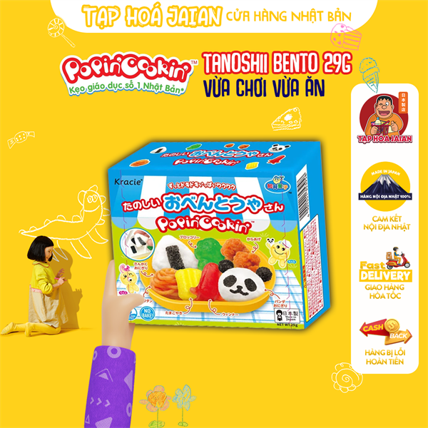 Kẹo Sáng Tạo Kracie Popin Cookin Làm Bento 29g