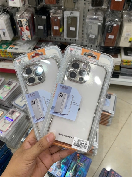 Ốp iPHONE iPHONE 16 Plus 6.7 SULADA Viền xi