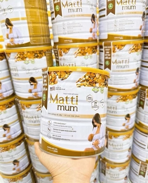 Sữa hạt lợi sữa mattimum 650g