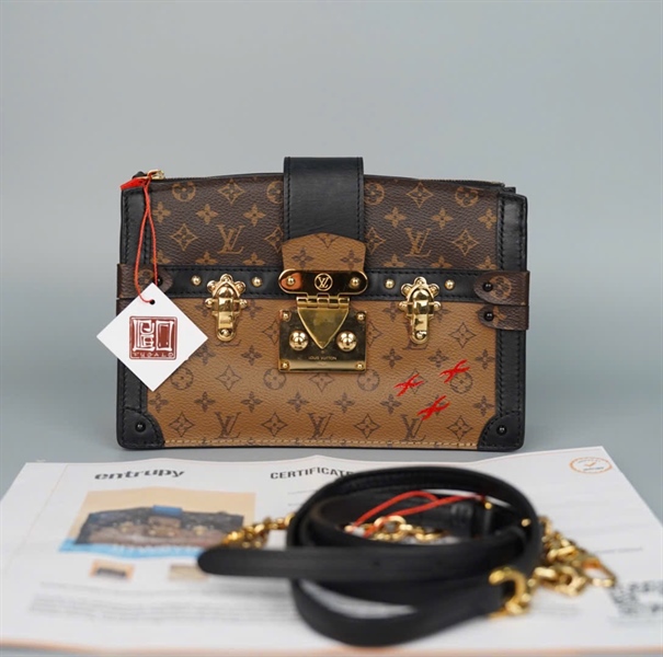 Túi LV Trunk hoa nâu sz21 (KG) +