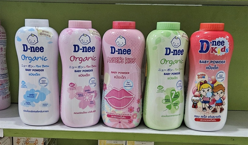 Phấn Rôm Em Bé Dnee 350g