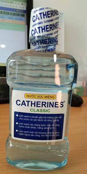 Nước súc miệng Catherines Classic 330ml - Thiên Ân