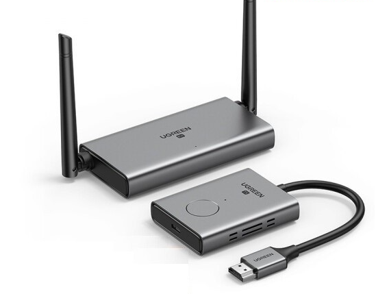 Bộ chuyển đổi HDMI có chipset trình chiếu từ xa gồm bộ truyền, nhận Ugreen (50633A)