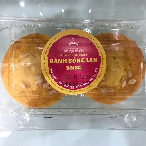 Hộp cupcake BNSG 120g ( Hộp 2 cái)
