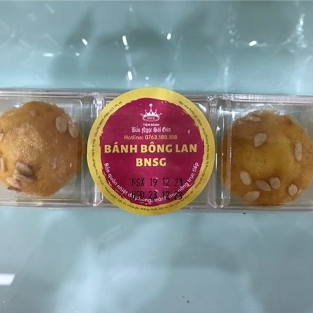Hộp cupcake BNSG 100g ( Hộp 3 cái)