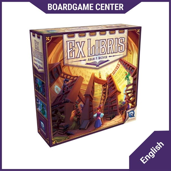 Bộ trò chơi Boardgame - Ex Libris (2nd) Alphabetize your magical library while leveraging shifting location power-ups.