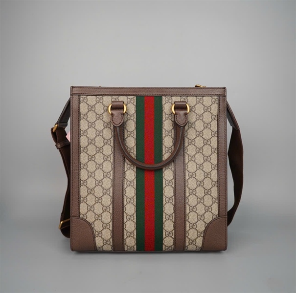 Túi GG tote ophidia xám (724685520981) sz30 (PN) +