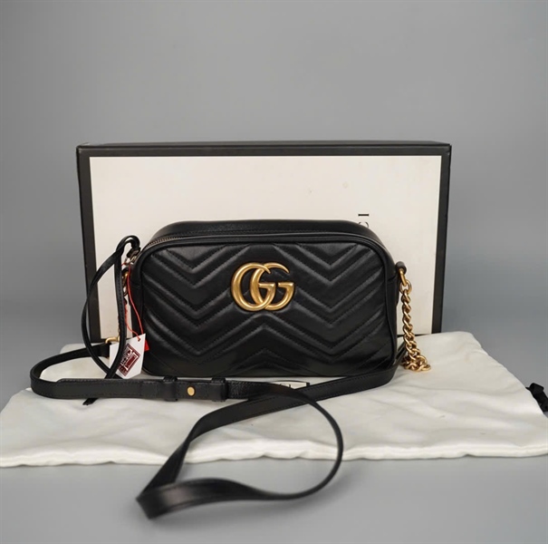 Túi GG màu đen (447632520981) sz24 KG+