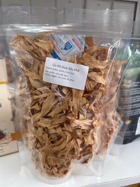 Củ Hũ Dừa Sấy Khô
