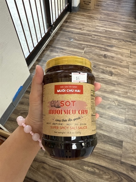 Sốt Muối Siêu Cay Chú Hai