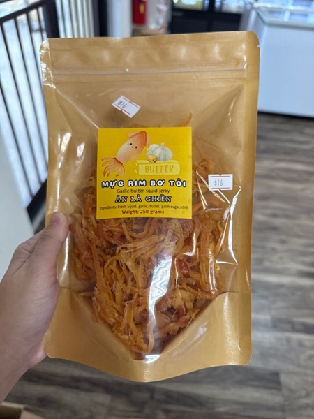 Mực Rim Bơ Tỏi