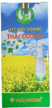 Thuốc xịt mũi xoang (Nghệ, Menthol, DL-camphor) Thái Dương lọ 20ml