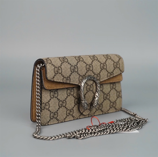 Túi GG Dionysus xám (525040) sz17 (BQ) KG+