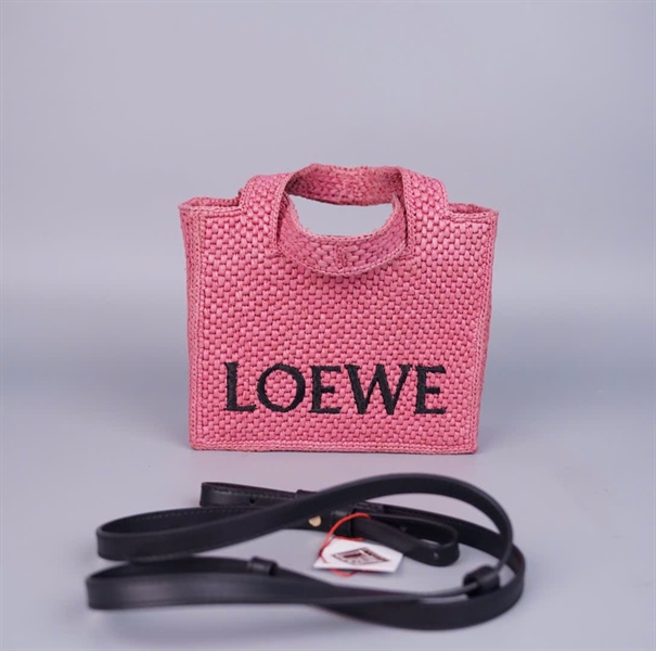 Túi Loewe cối hồng sz20 (BQ) KG+