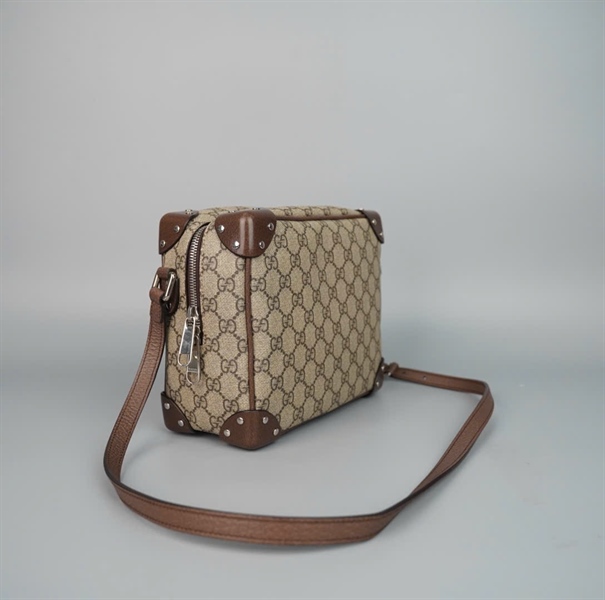 Túi GG trunk (626363520901) màu xám sz22 (BQ) KG+