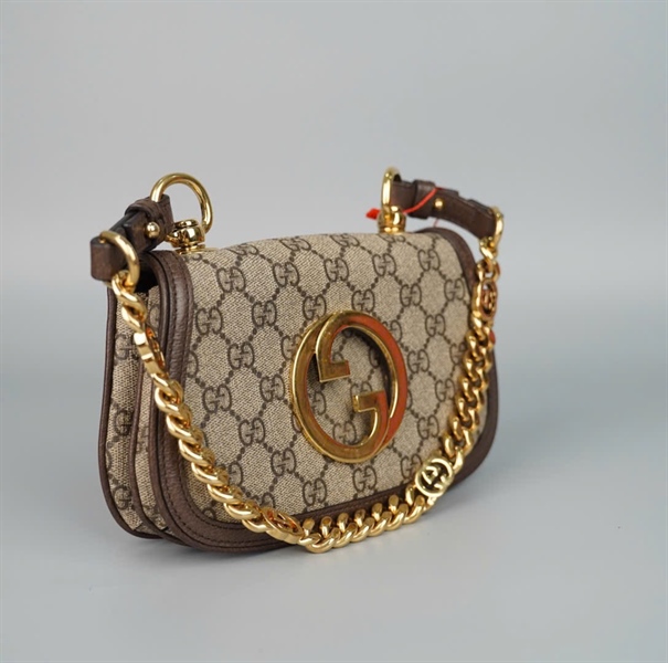 Túi GG handle màu xám sz20 (BQ) KG+