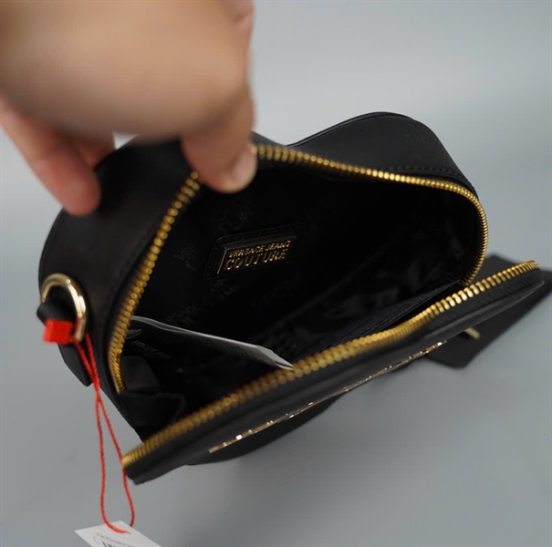 Túi Versace trái tim màu đen (PN) +