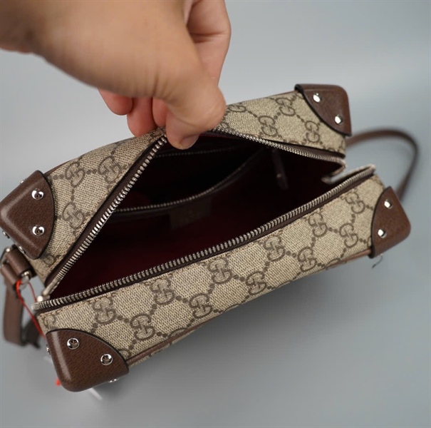 Túi GG trunk (626363520901) màu xám sz22 (BQ) KG+