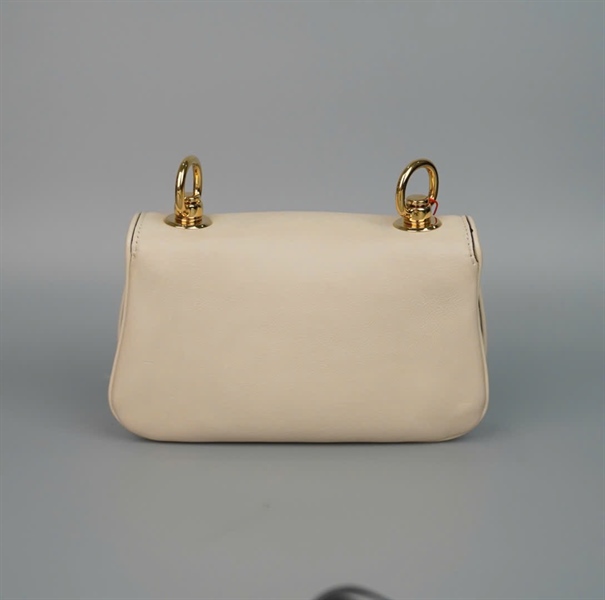 Túi GG trắng 2 strap sz20 (BQ) KG+