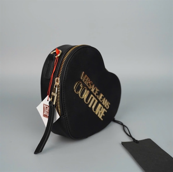 Túi Versace trái tim màu đen (PN) +