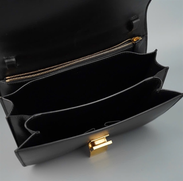 Túi Celine đen trơn (W-GA-3163) sz22 KG+