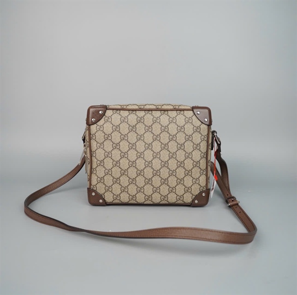 Túi GG trunk (626363520901) màu xám sz22 (BQ) KG+