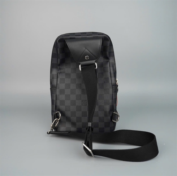 Túi LV đeo chéo ô vuông đen(MB4290) sz18 (BQ) KG+