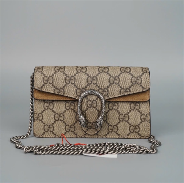 Túi GG Dionysus xám (525040) sz17 (BQ) KG+