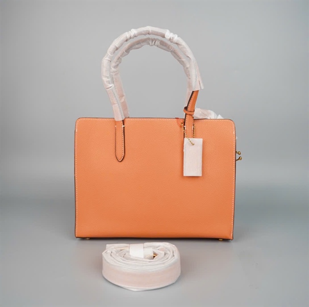 Túi Coach màu cam sz27 (PN) +
