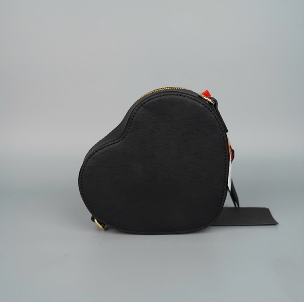 Túi Versace trái tim màu đen (PN) +