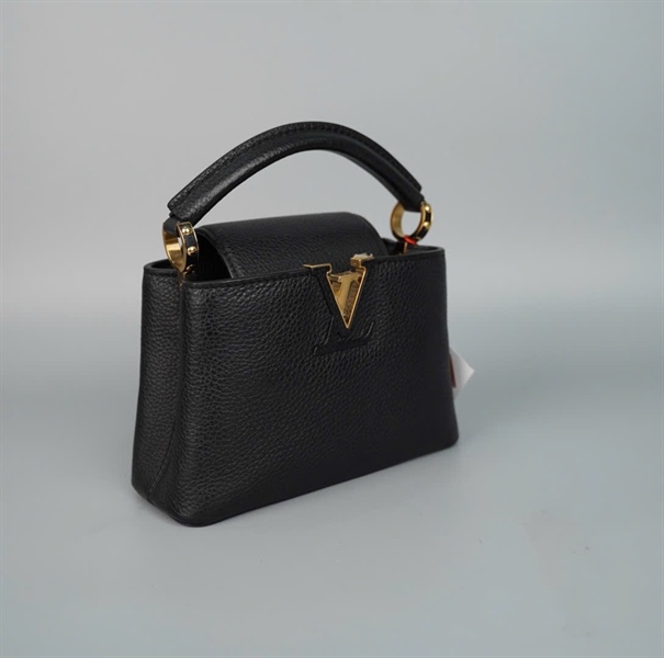 Túi LV capu đen có lót form sz19 +