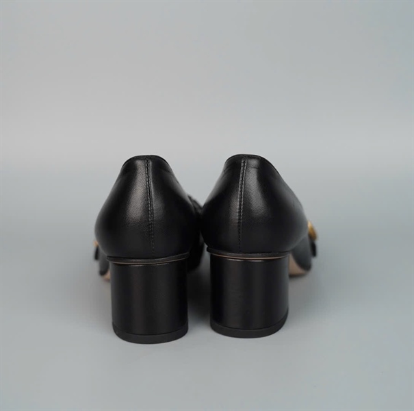 Giày GG Đen sz34.5 cao 5P KG+