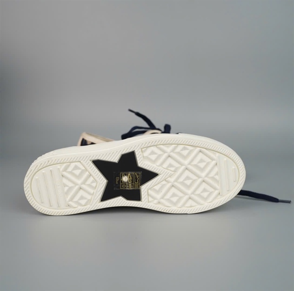 Giày Dior bata trắng xám sz35 KG+