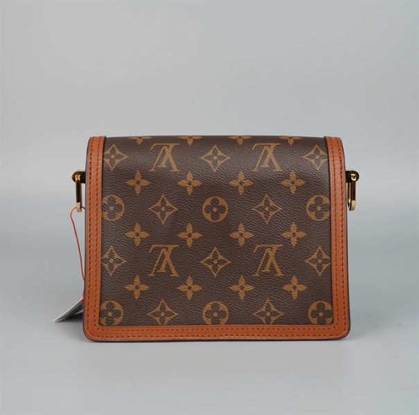 Túi LV Dauphine hoa nâu FL0221 sz19 KG+