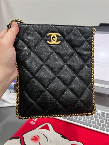 Túi Chanel đen TTXTEUJ8 sz20 (HC) +