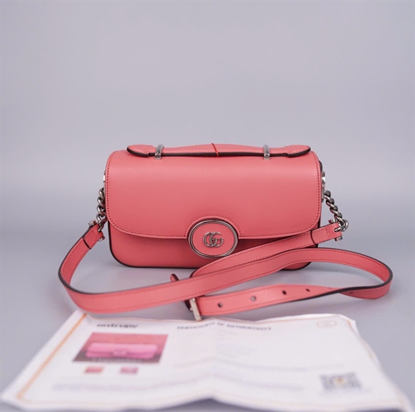 Túi GG Petite hồng (739722520981) sz20 (PN) +