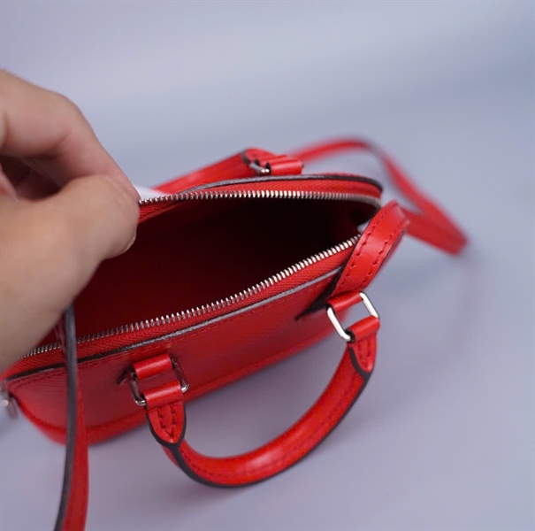 Túi LV Alma đỏ sz17 (SN4135) (PN) +